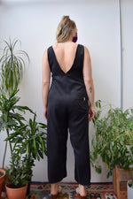 Black Silk Pantsuit