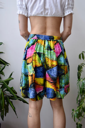 Rayon Stained Glass Shorts