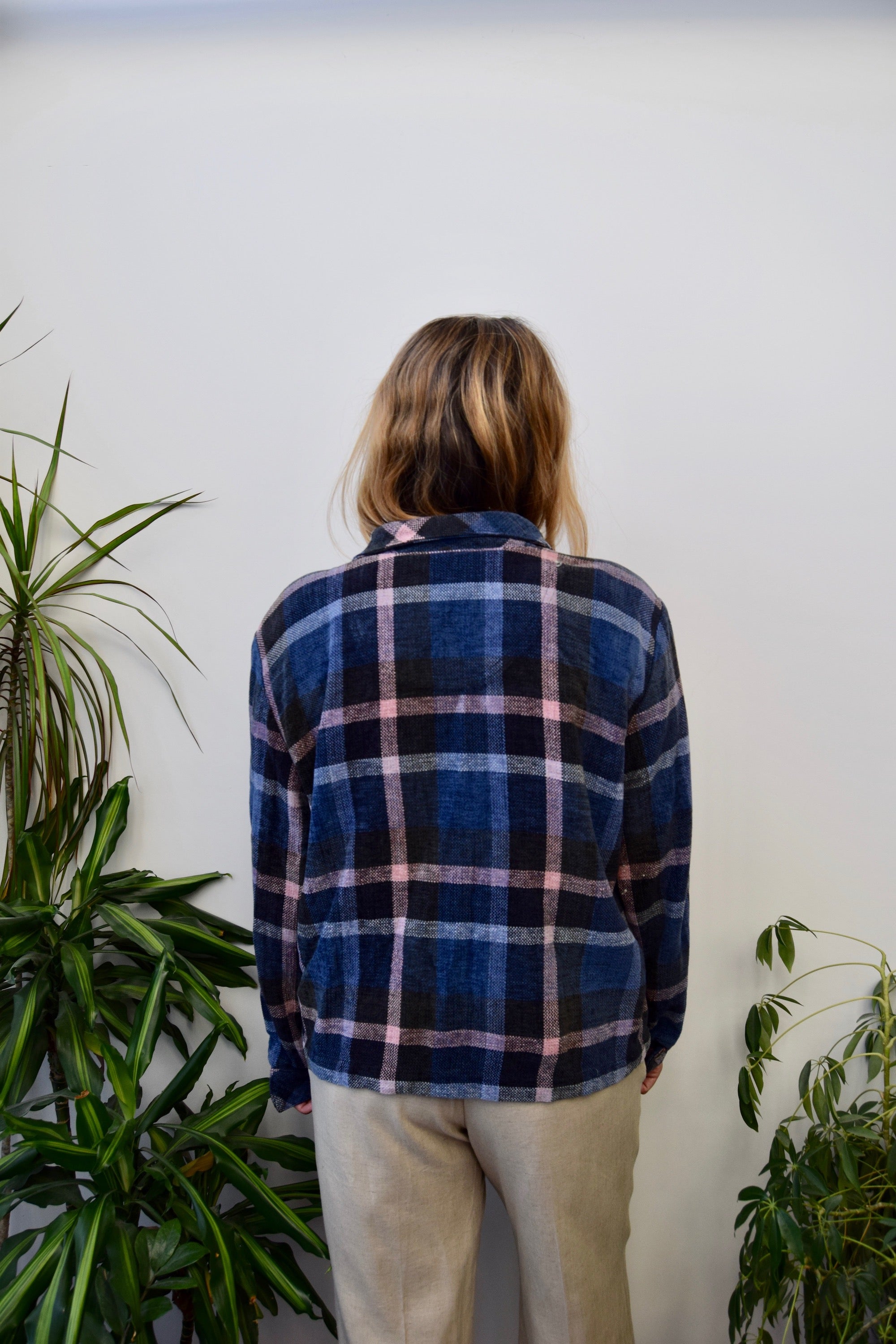 Chenille Plaid Shacket