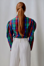 Plaid Puff Sleeve Perfection