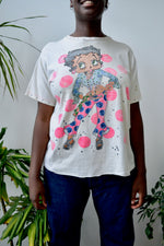 DIY Decorated Betty Boop Tee