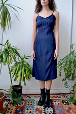 Navy Vintage Slip