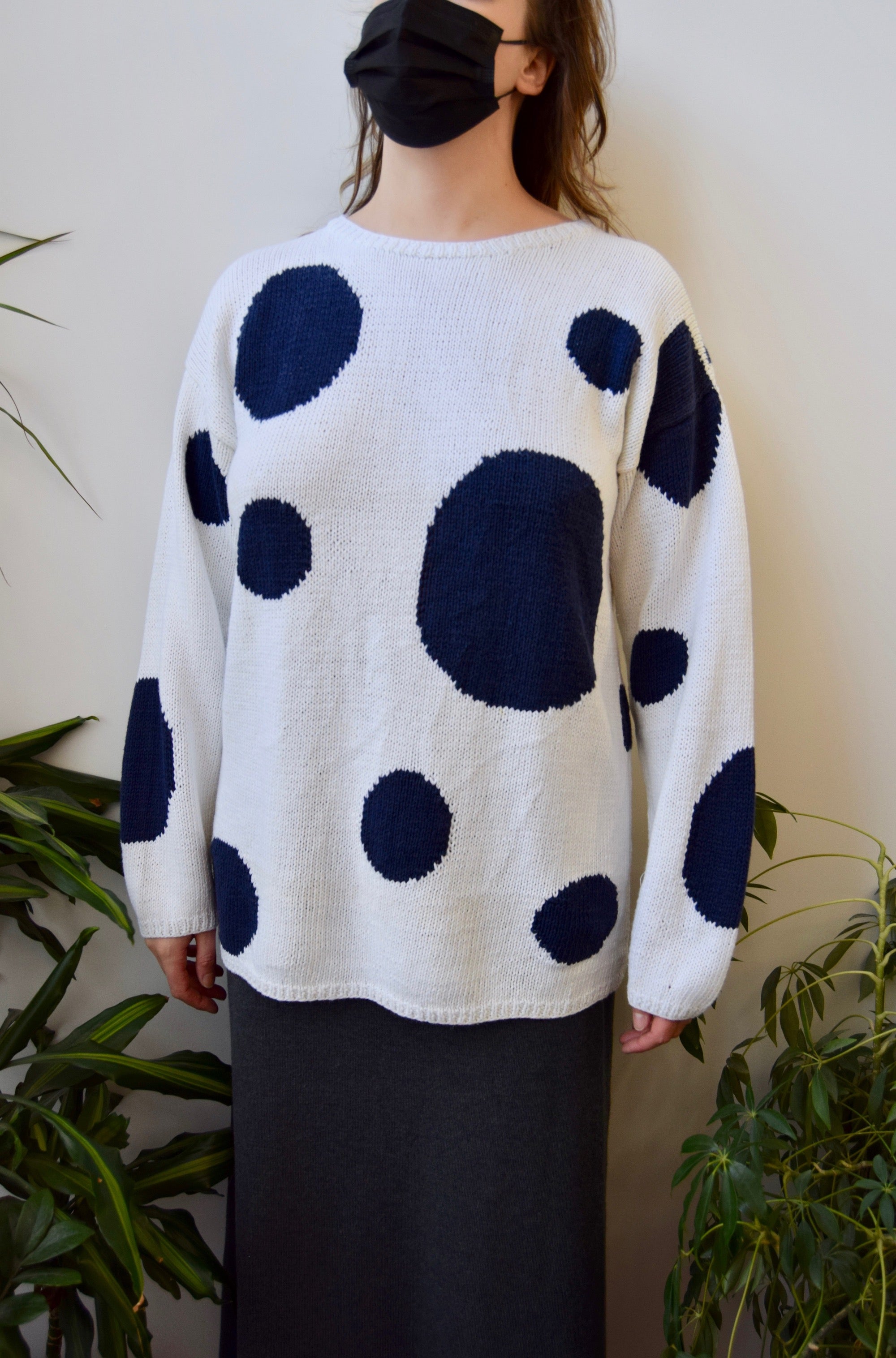 Bubble Cotton Sweater