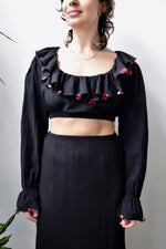 Lip Service Rose Blouse