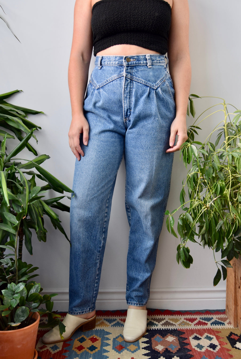 Zena Pleated Jeans