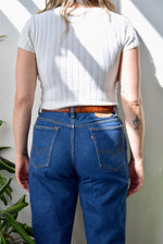 Pressed Croc Western Belt