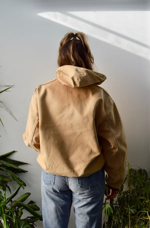 Lined And Hooded "Carhartt" Jacket