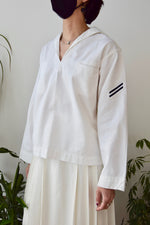 Vintage Sailor Pullover Uniform Shirt