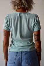 Vintage 70's Sexy Thing Minty Green T-Shirt