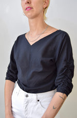 Cotton Crepe 50s Blouse