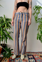 Vintage Patterned Levis Trousers