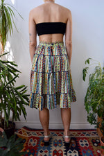 Vintage Cotton Santa Fe Skirt