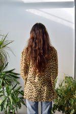Cheetah Button Up