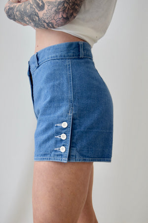 Vintage Aye Aye Sailor Denim Shorts