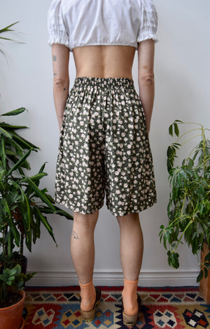 Rayon Garden Shorts