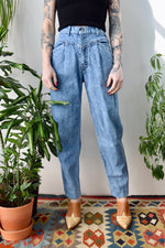 Eighties Baggy Acid Wash Jeans
