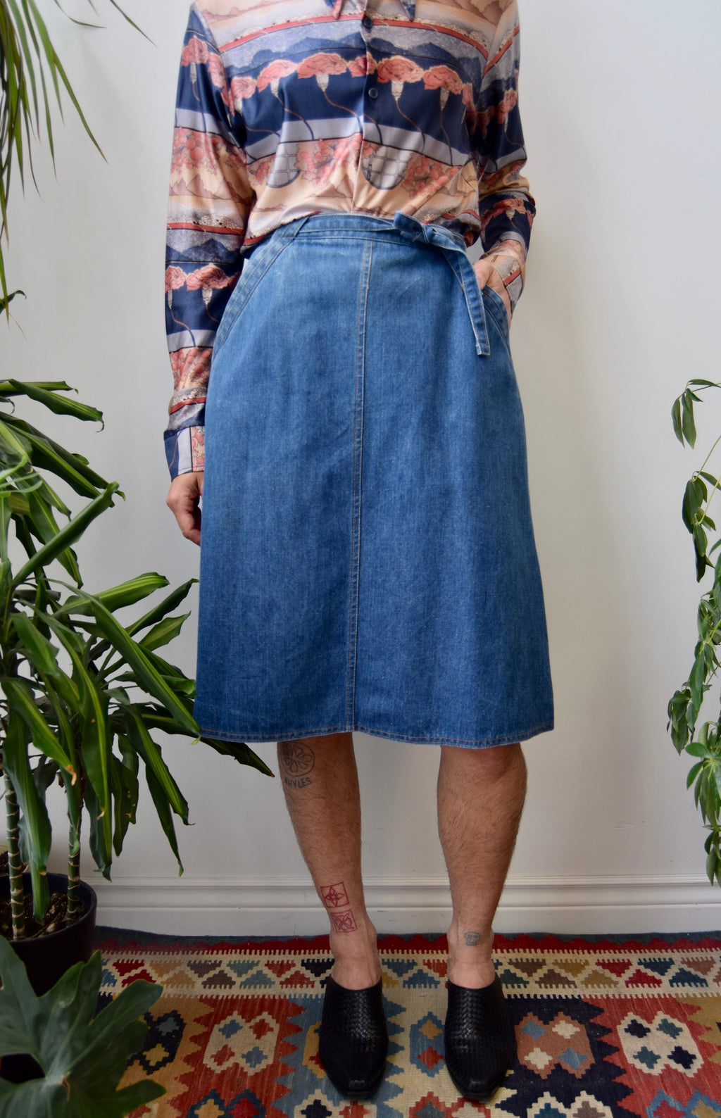 70s Jantzen Wrap Skirt