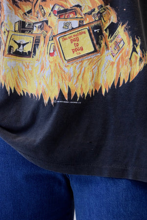 1990 Iron Maiden "Holy Smoke" Cut Off T-Shirt
