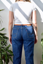 Burnt Orange Suede Belt