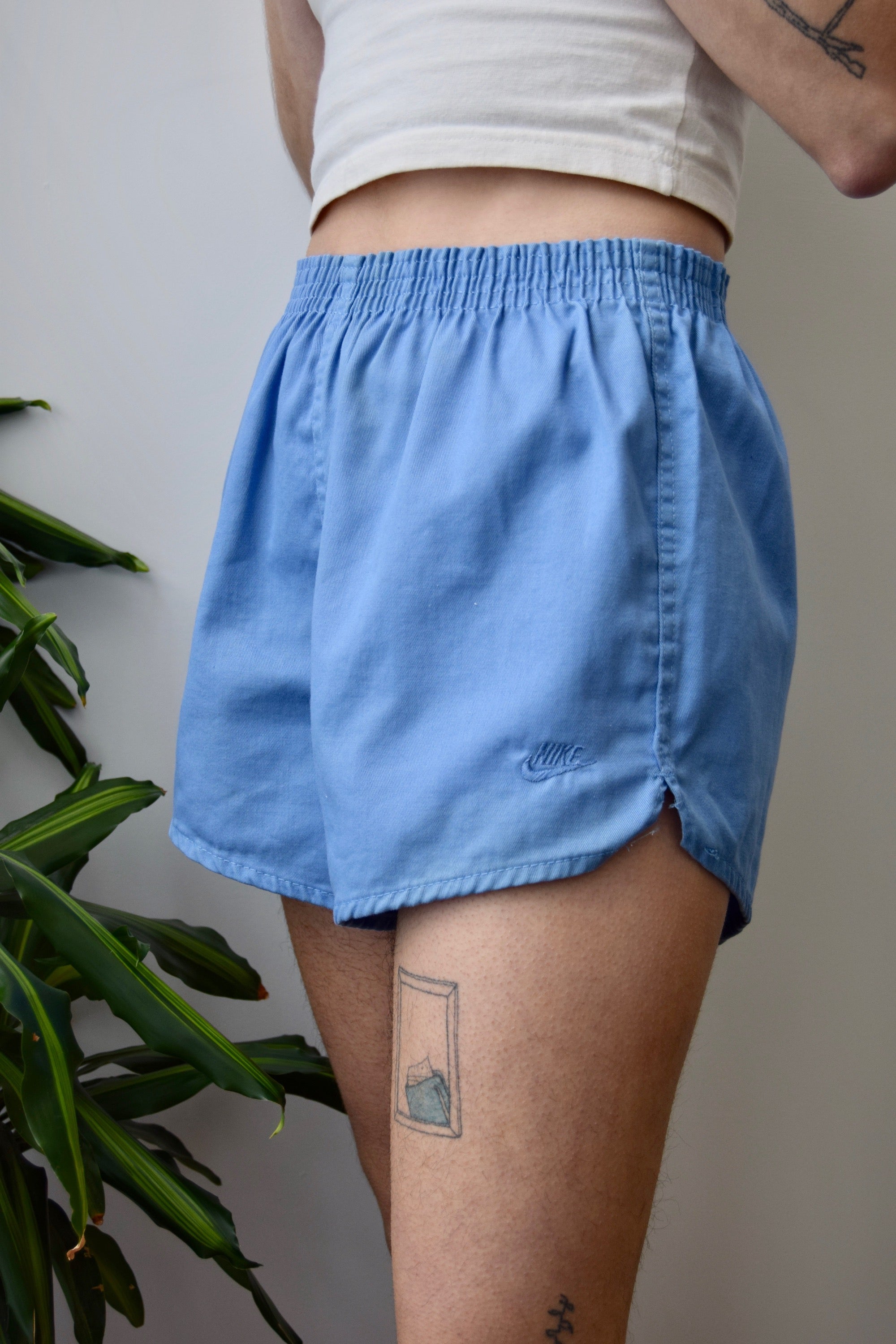 Eighties Blue Nike Shorts