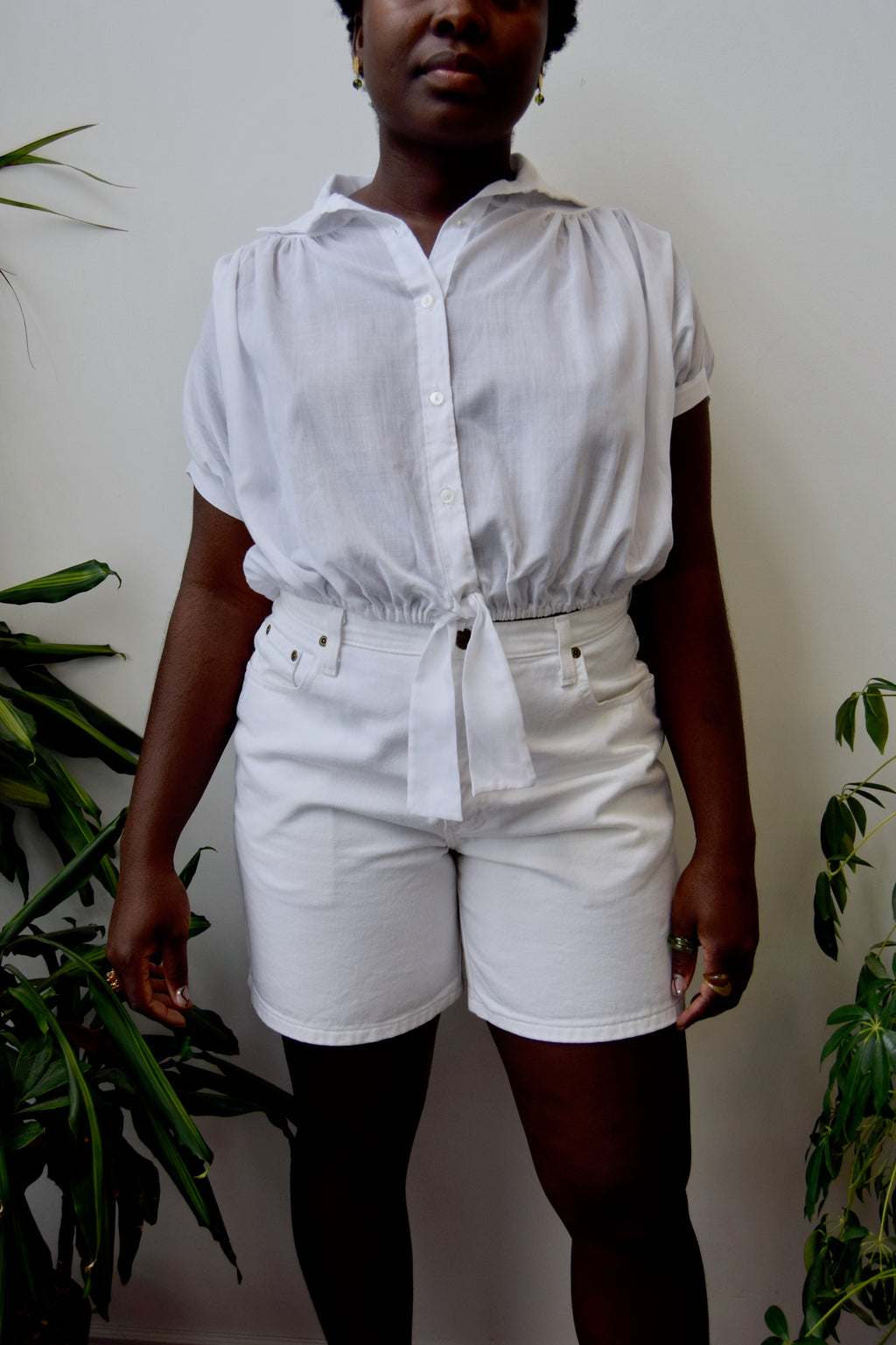 Cropped Summer Blouse