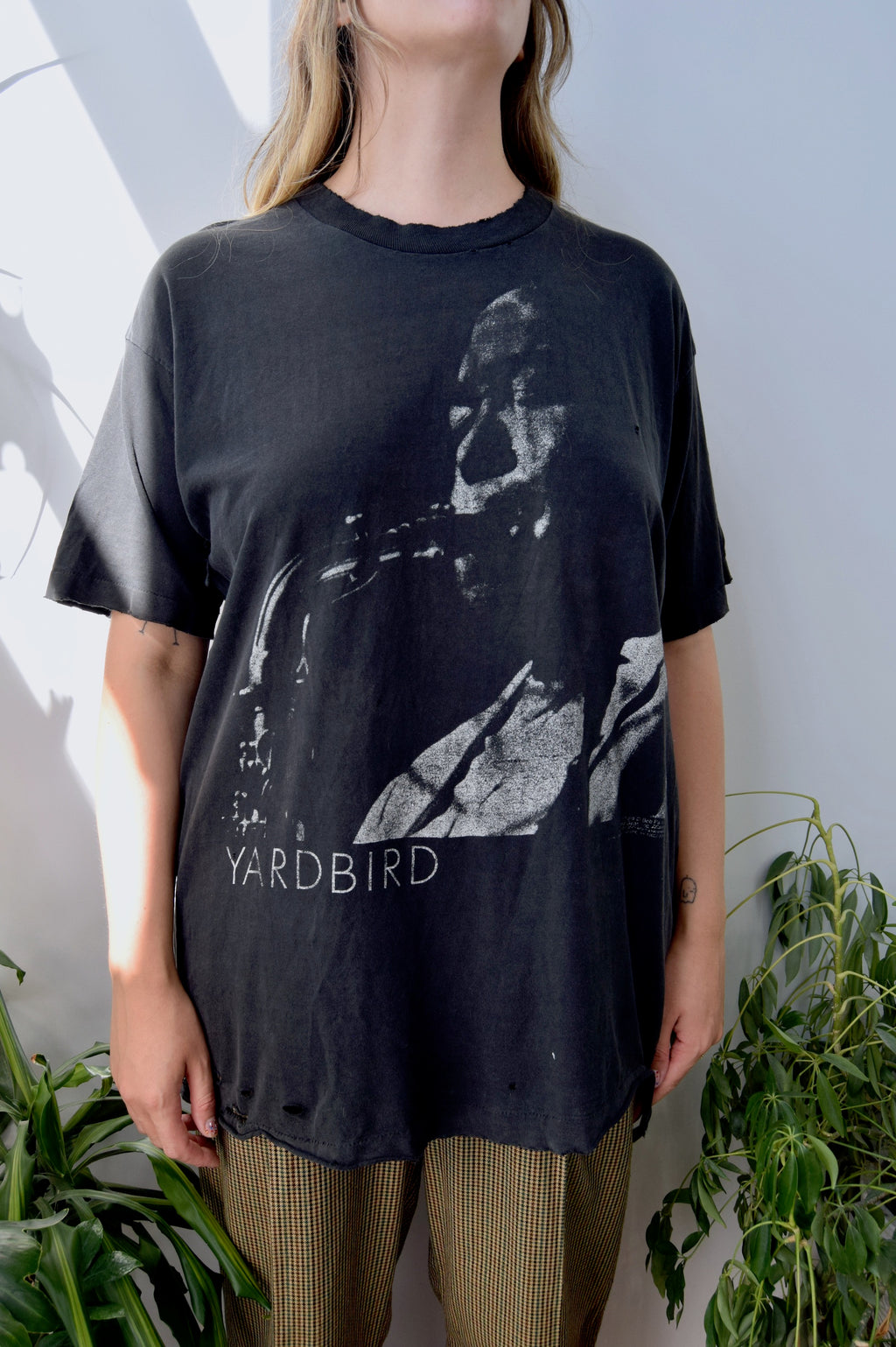 Nineties Thrashed Yardbird Jazz T-Shirt