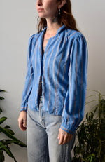 Metallic Thread Cotton Top