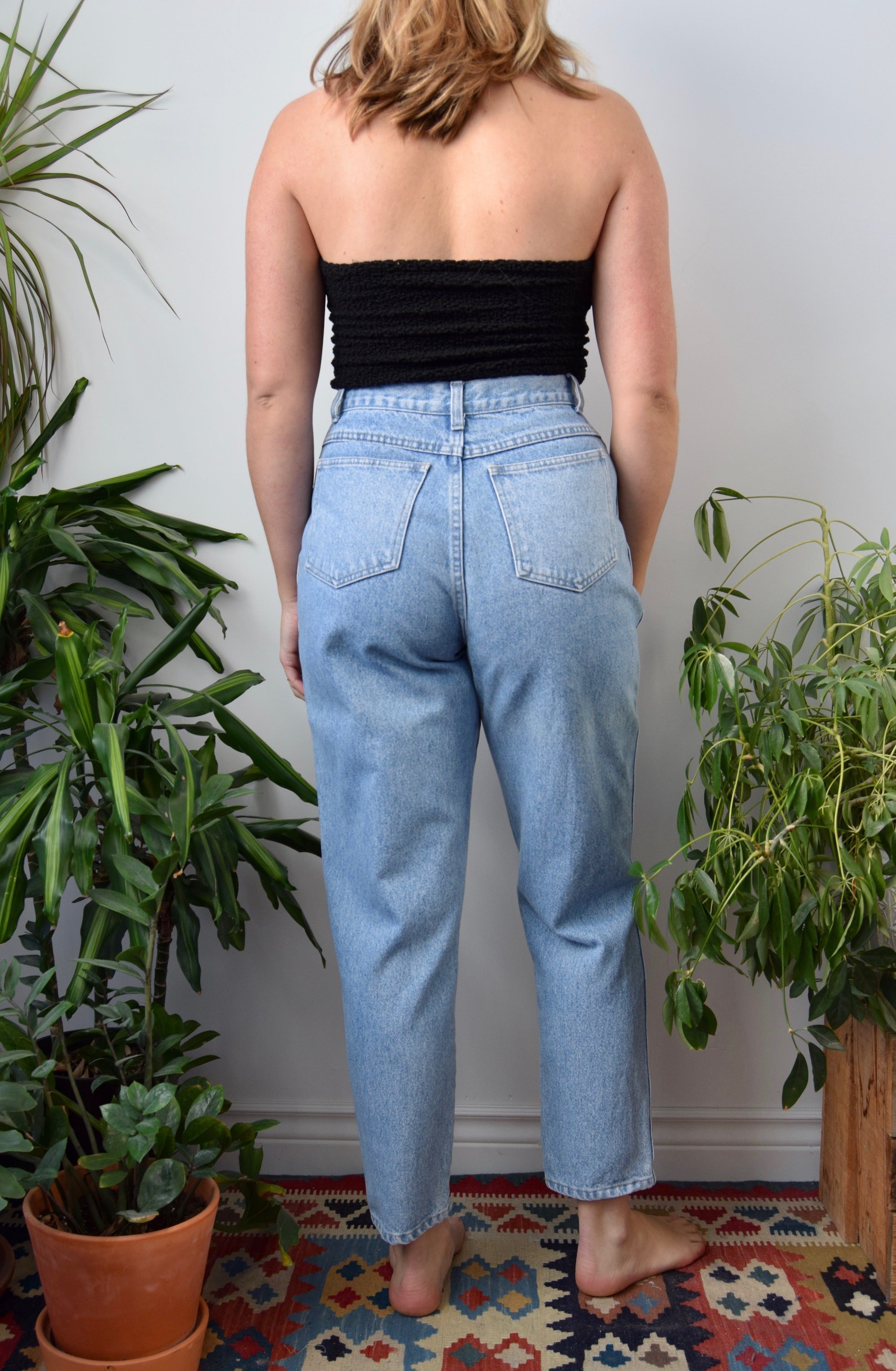 Light Wash Mom Jeans