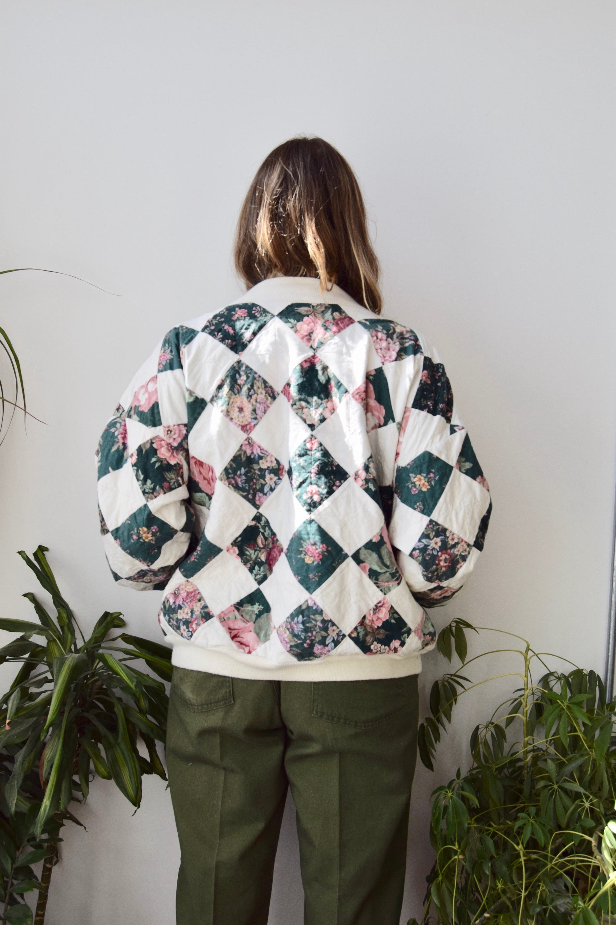 Patch Quilted Bomber