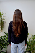 Cable Knit Merino Turtleneck