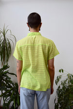 Lime Sheer Cotton Top