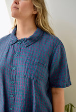 Flax Brand Plaid Top