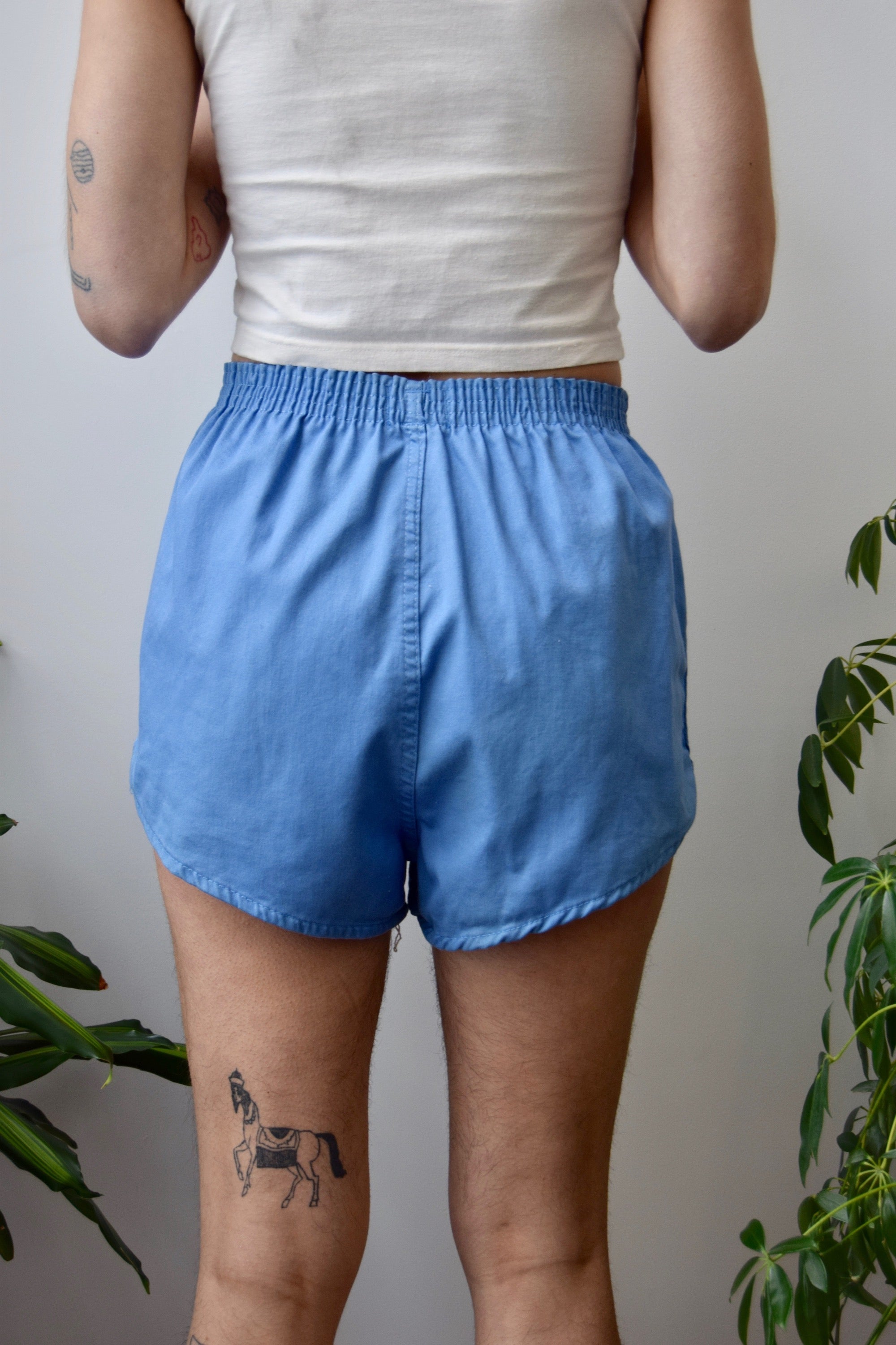 Eighties Blue Nike Shorts