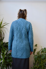 Powder Blue Irish Knit