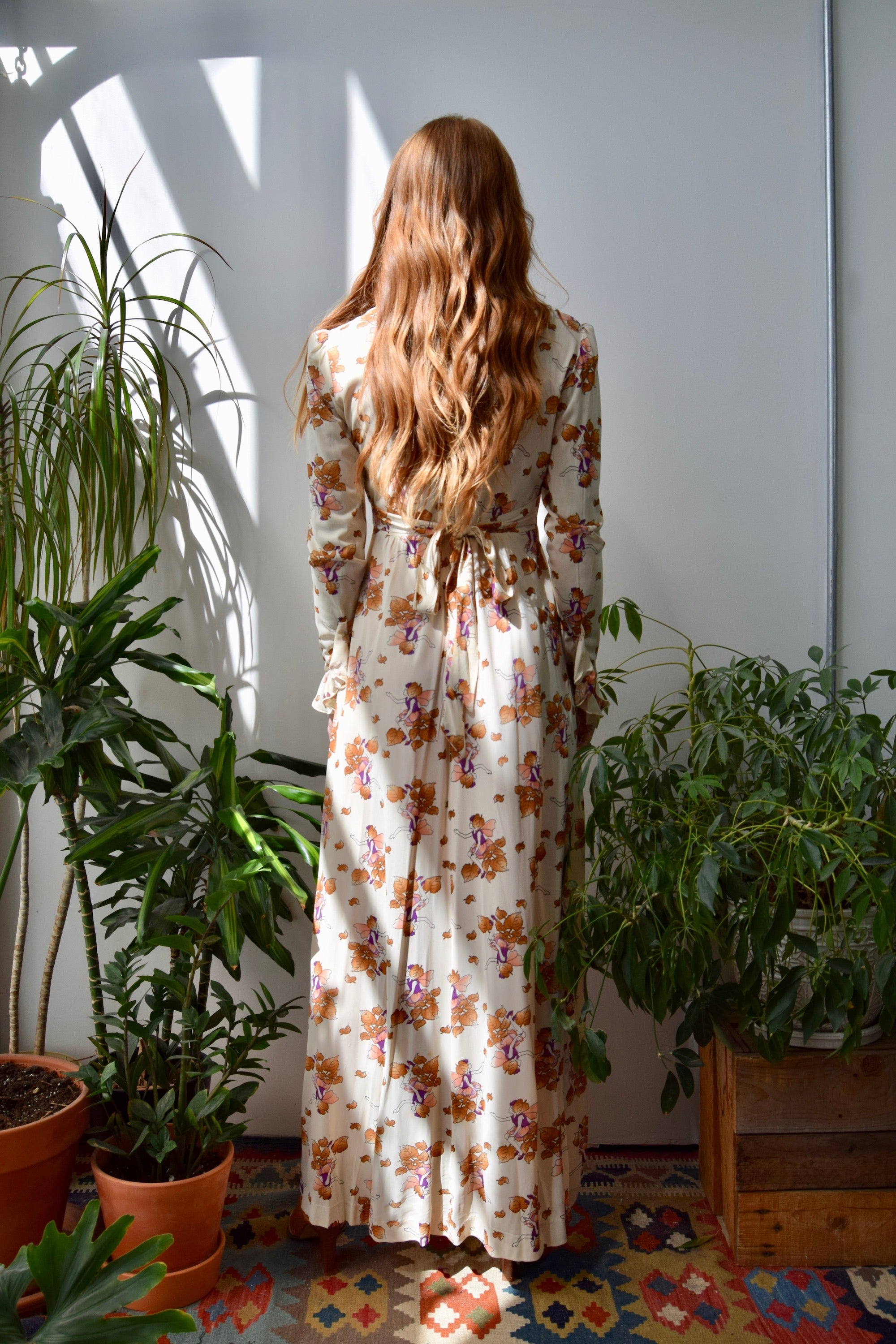 Seventies Forest Nymph Maxi Dress