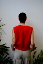 Cherry Double Breasted Vest