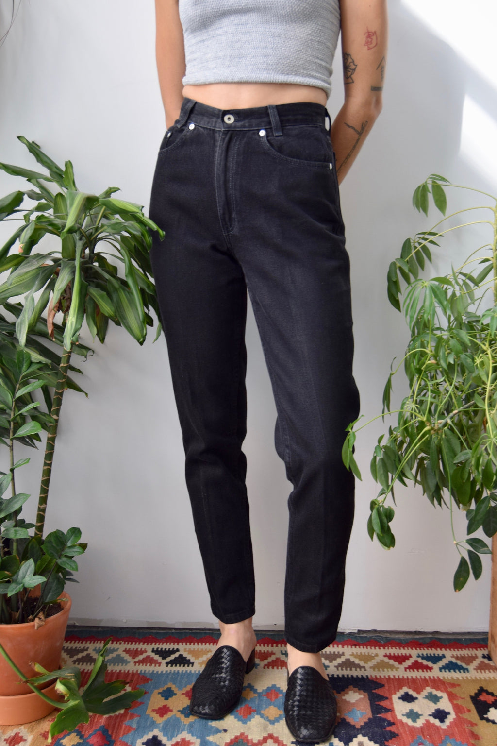 LA Blues Black Jeans