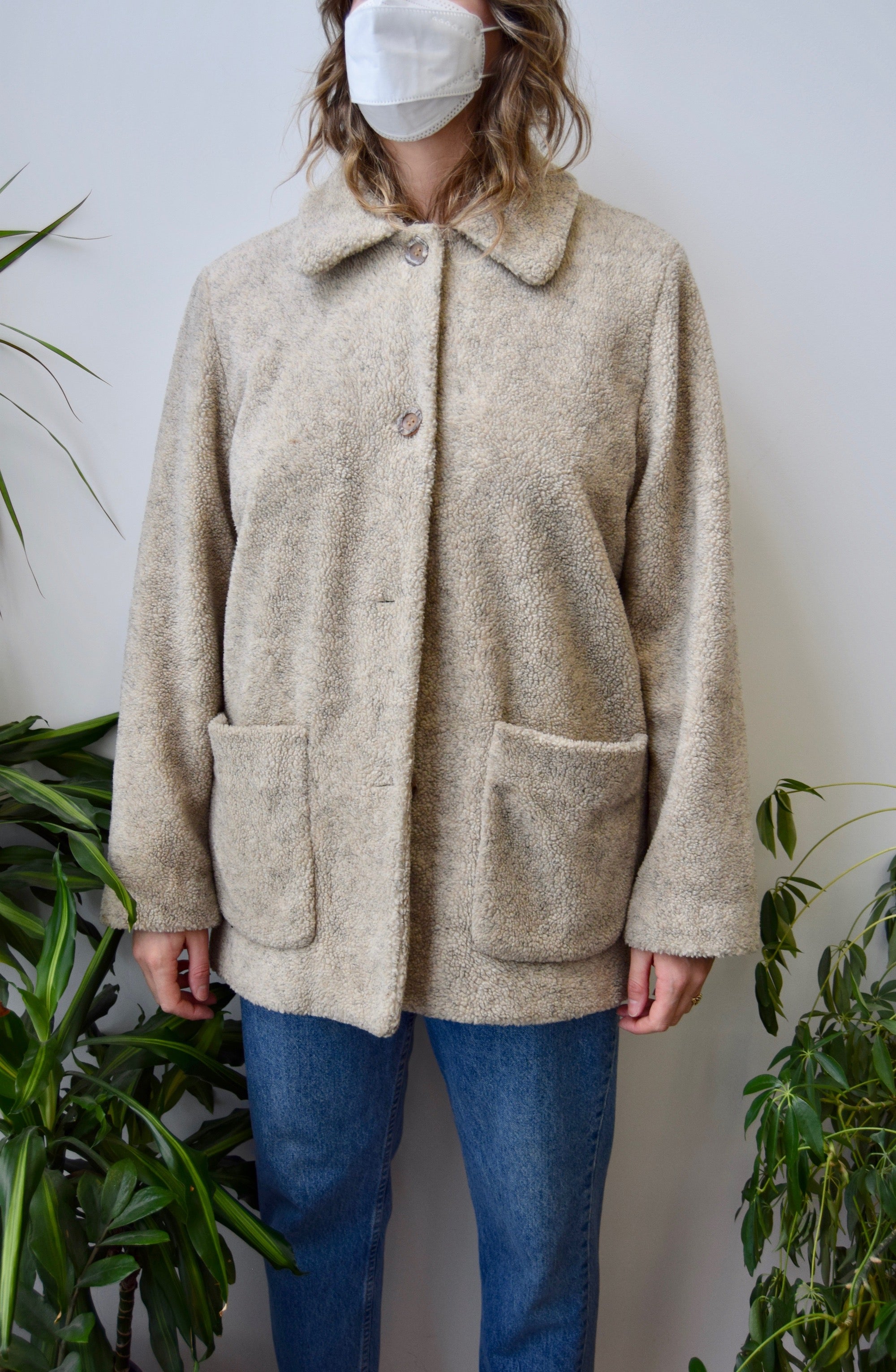 Oatmeal Teddy Coat