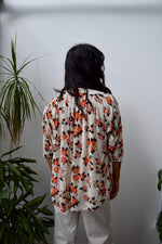Crepe Floral Blouse