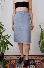 Hickory Stripe Carpenter Skirt
