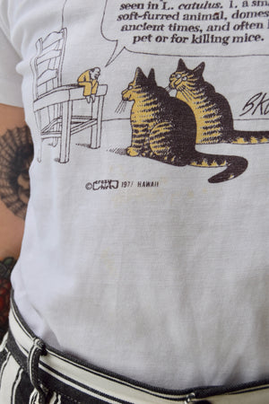 1977 Kliban Cat Tee