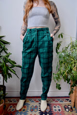Kelly Plaid Cords