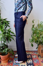 Seventies Designer Wool Trousers