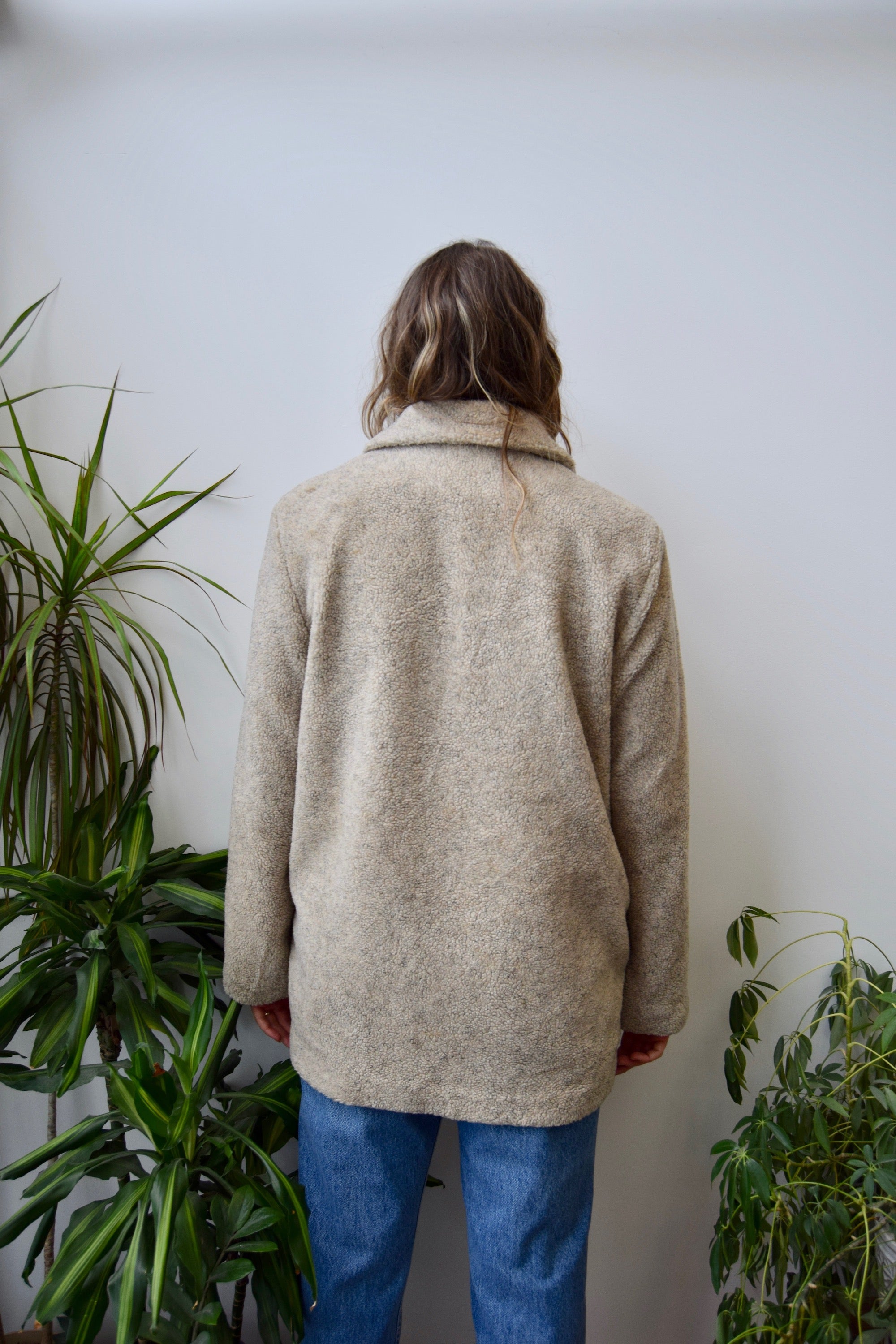 Oatmeal Teddy Coat