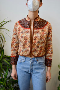 Seventies Quilted Bolero