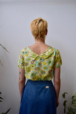 Sixties Chelsea Collar Blouse