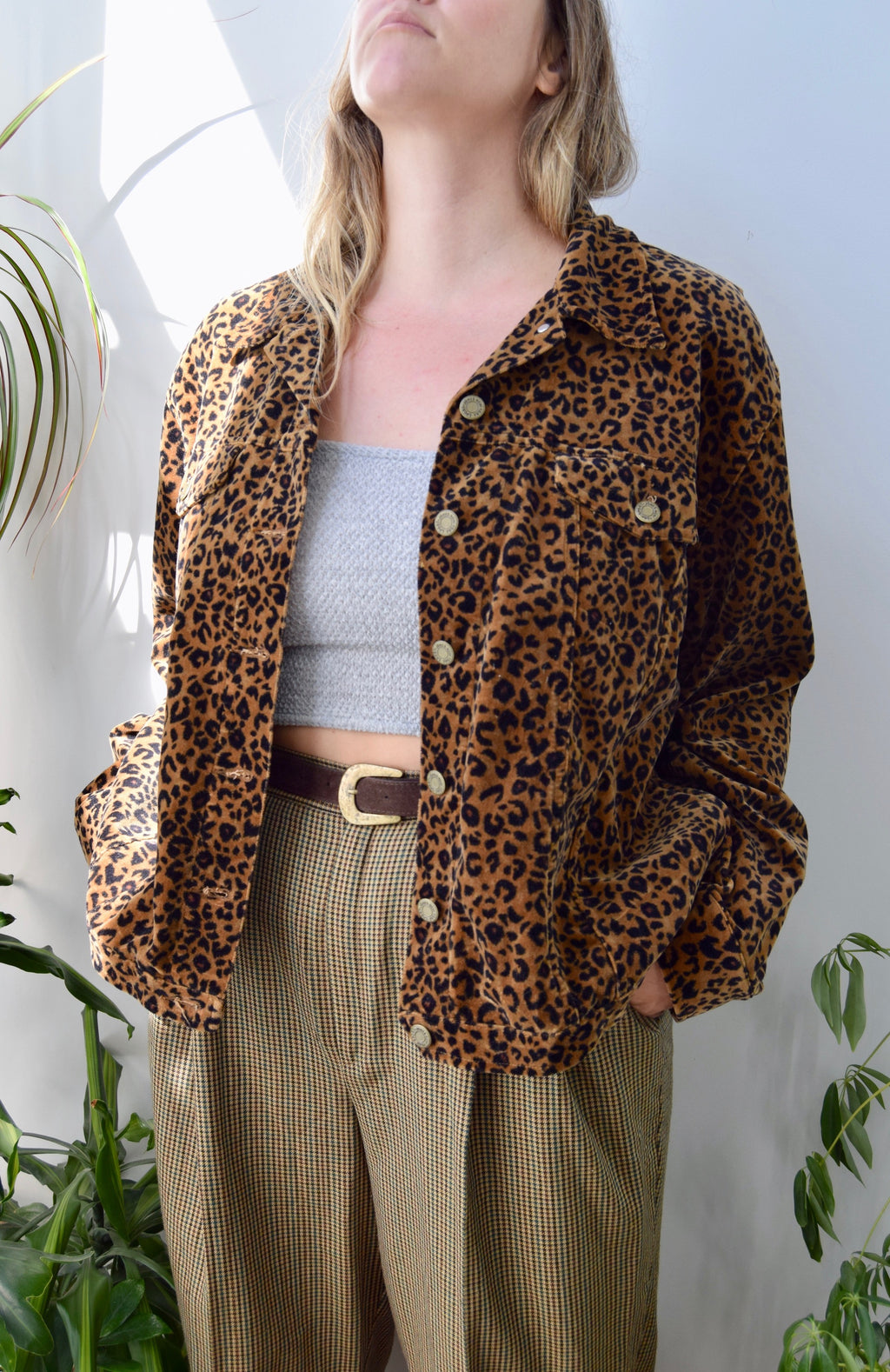 Velvet Leopard Lightweight Jacket