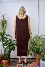 Chocolate Corduroy Jumper Dress