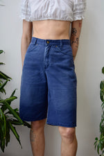 Sunfaded Indigo Shorts