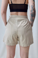 Izod Khaki High Waisted Shorts